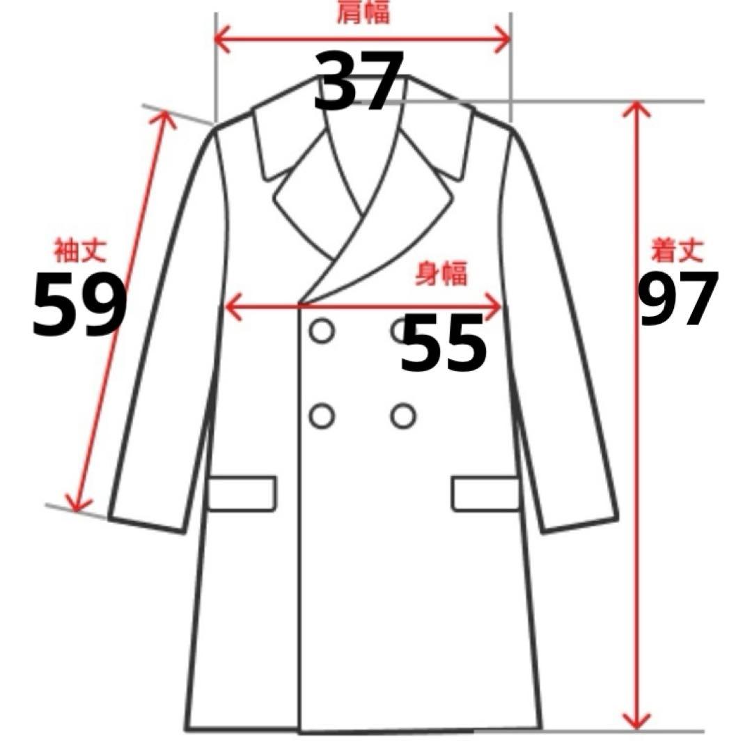 セオリー ウール チェスターロングコート ライトブルー ゆったり 日本製 S