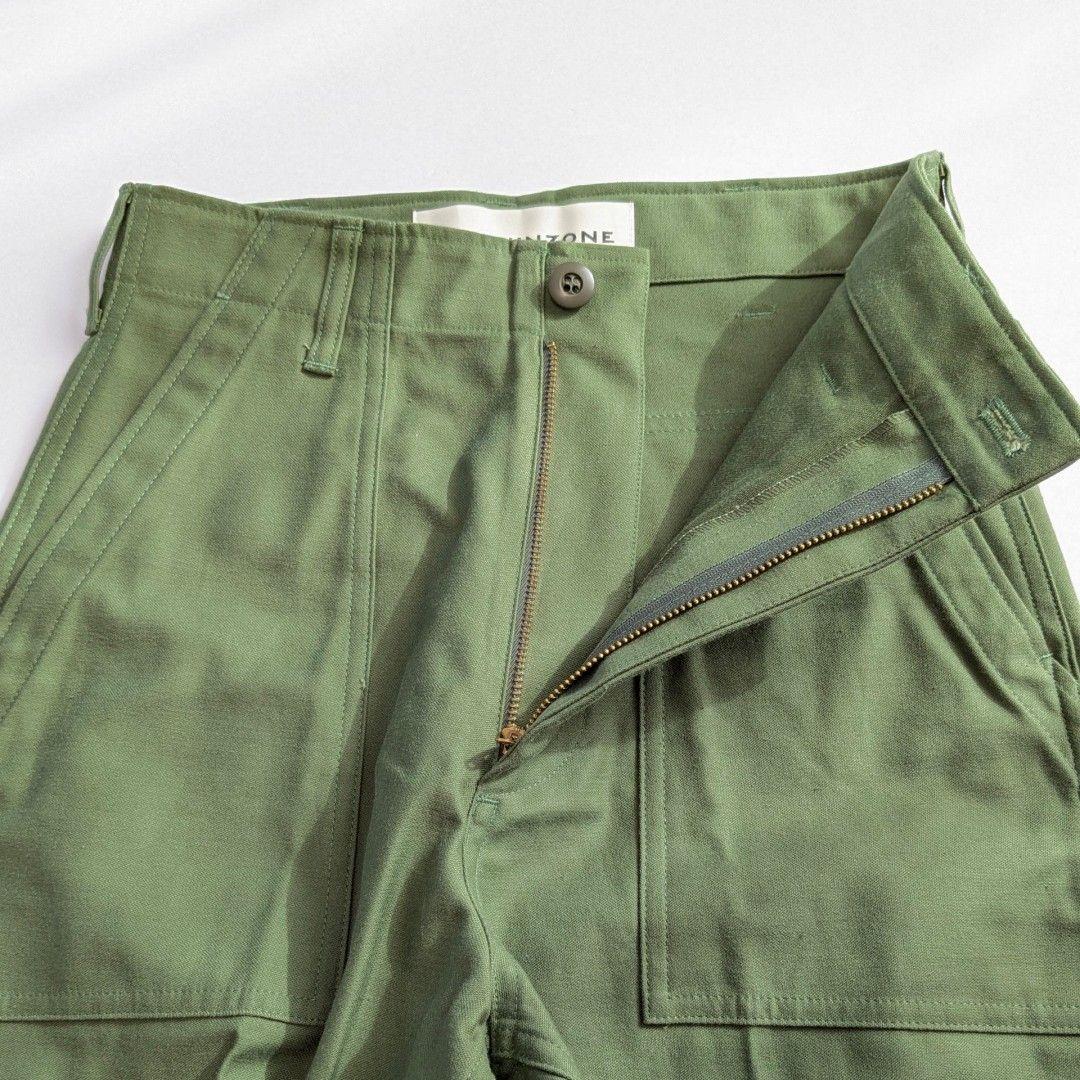 極美品/色落ちなし ザシンゾーン ベイカーパンツ 32 ECRU