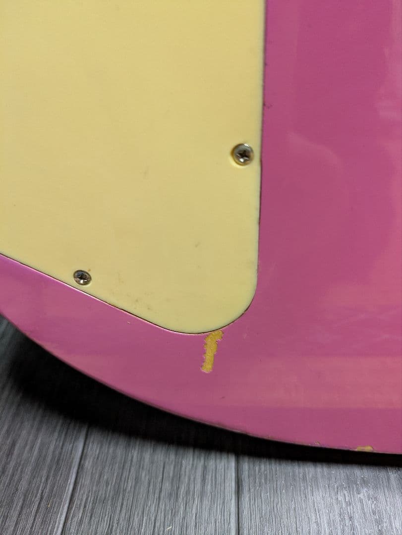 ジプシーローズ　ピンク レスポール　 エレキギター　ラメ入り　激レアギター