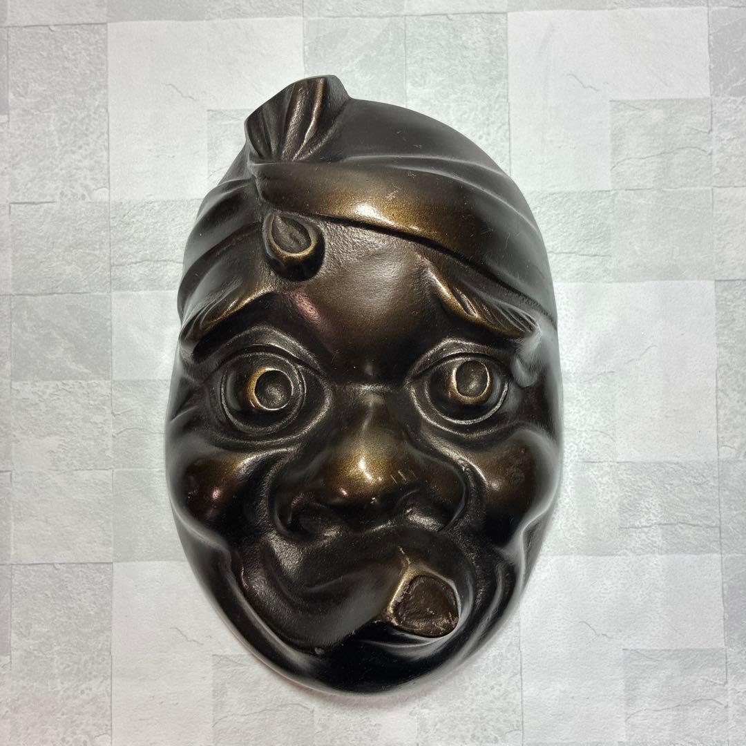 ひょっとこ 能面 お面 鉄仮面 昭和