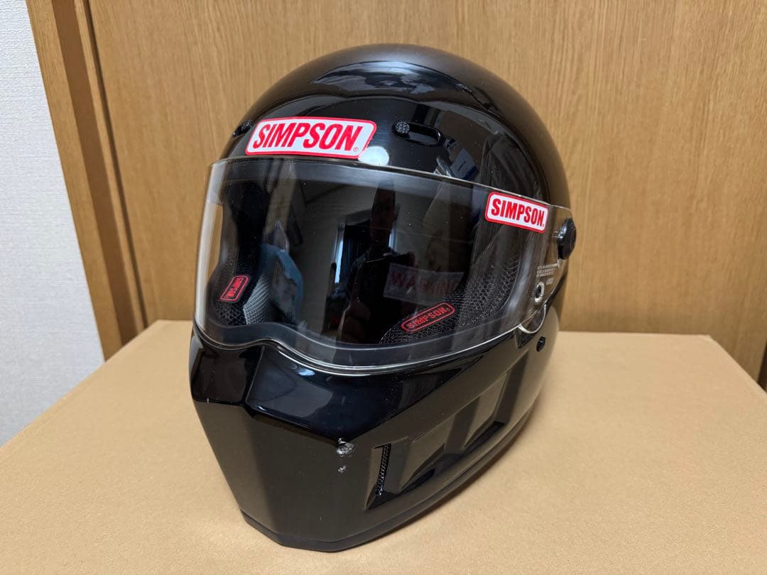 SIMPSON NORIX スーパーバンディット13ブラック 59cm SB13