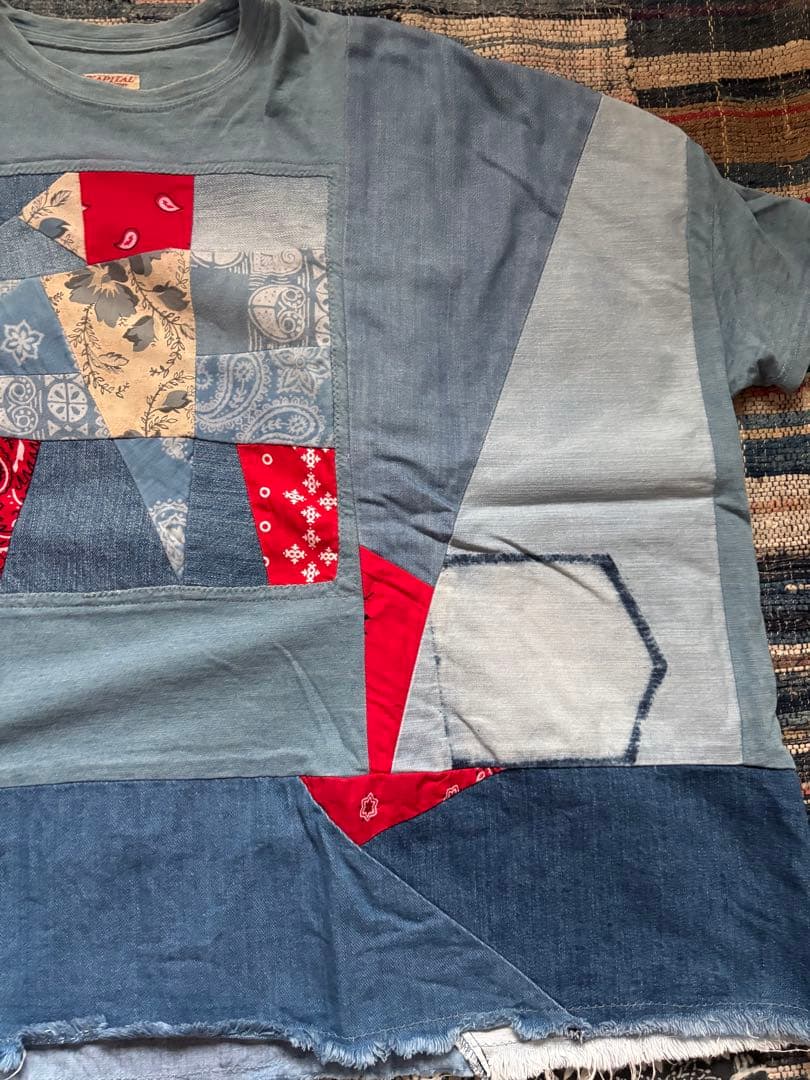 kapital パッチワーク　tシャツ　サイズ0