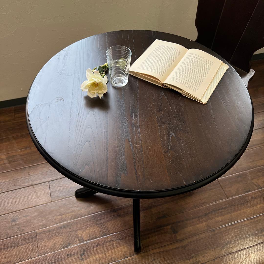 k337r120 カフェテーブル＆チェアセット カリモク 泉産業 和製ビンテージ