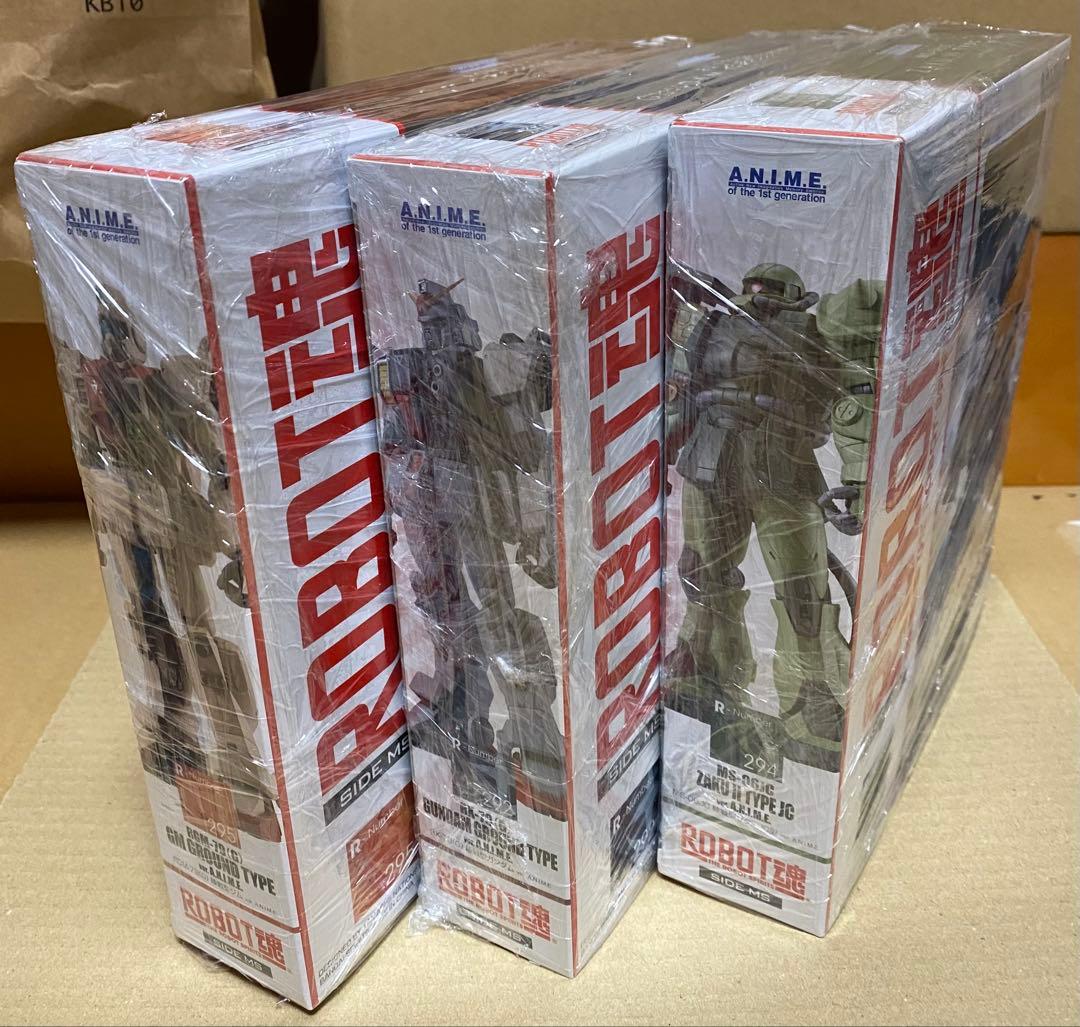 新品未開封　ROBOT魂 ver. A.N.I.M.E. ３種セット