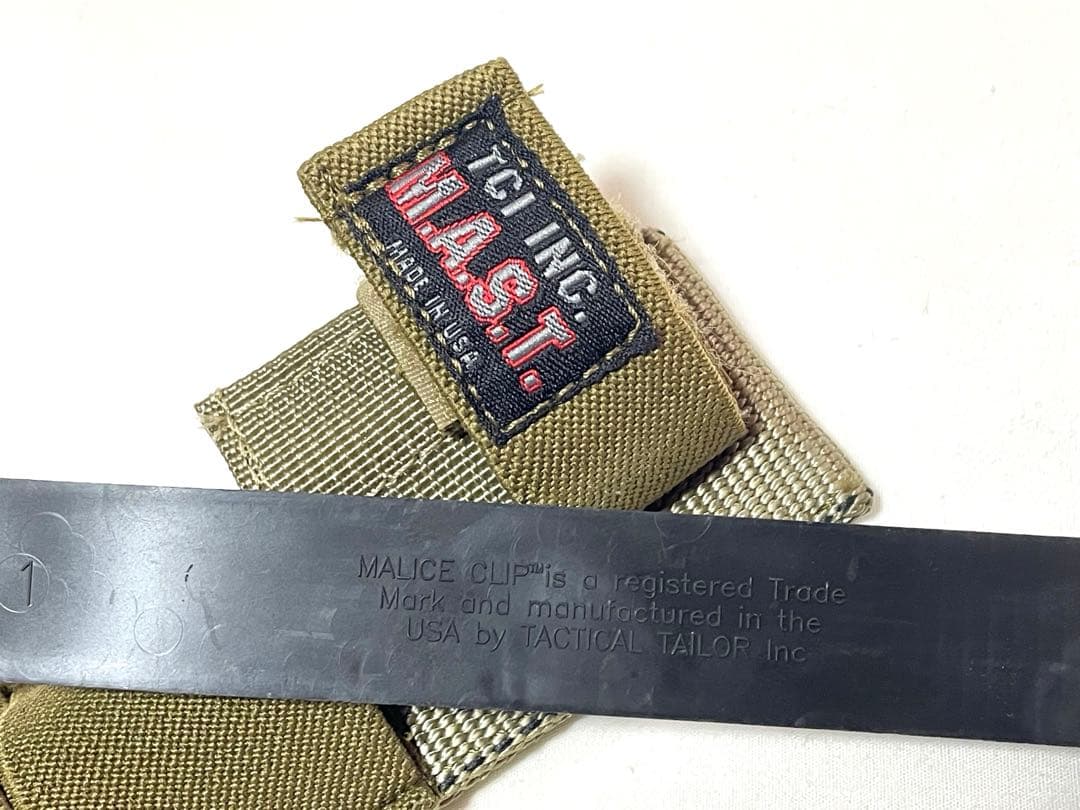 米軍実物 TCI MAST アンテナ リロケーション ポーチ ホルダー コヨーテ