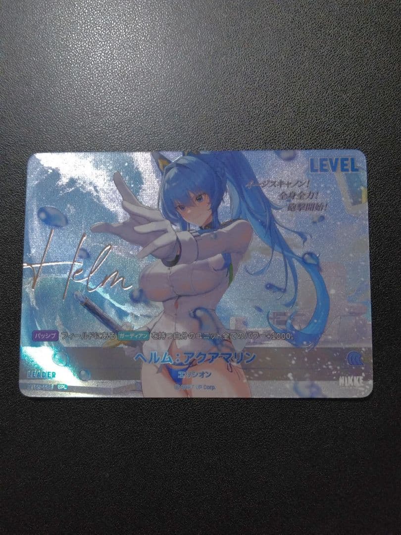 NIVELARENA NIKKEザキングダム SPLヘルムアクアマリンサイン入り