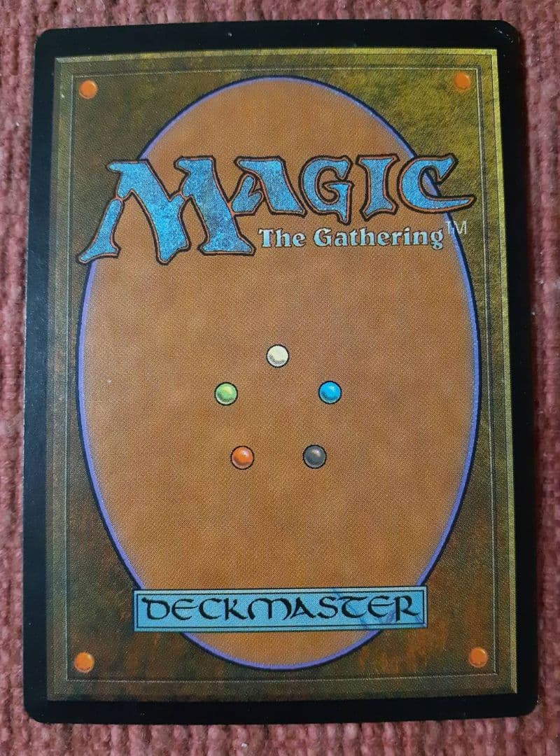 MTG  マジックザギャザリング  初版　憤怒の化身　サイン付き　foil