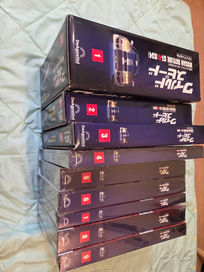 1~9巻　ディアゴスティーニ　GTR34　ワイルドスピード