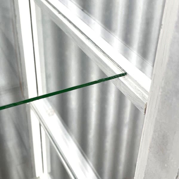 関西限定　送料別　４面ガラスショーケース　飾り棚　ビンテージ家具