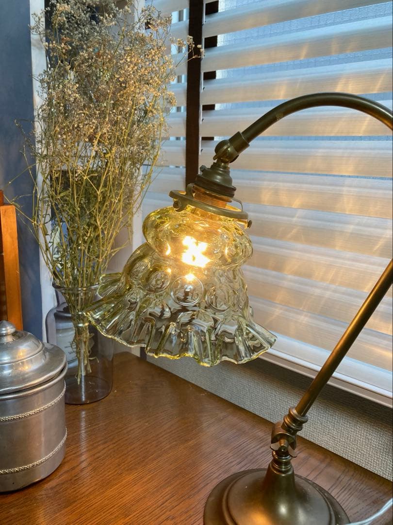 （NIKI⭐︎）　フェントン　1930年　ランプシェード　オパールセント