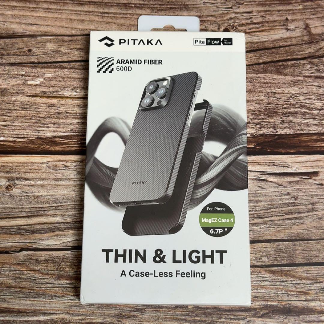 新品未使用　ピタカ　iPhone15ProMax用 MagSafe対応ケース