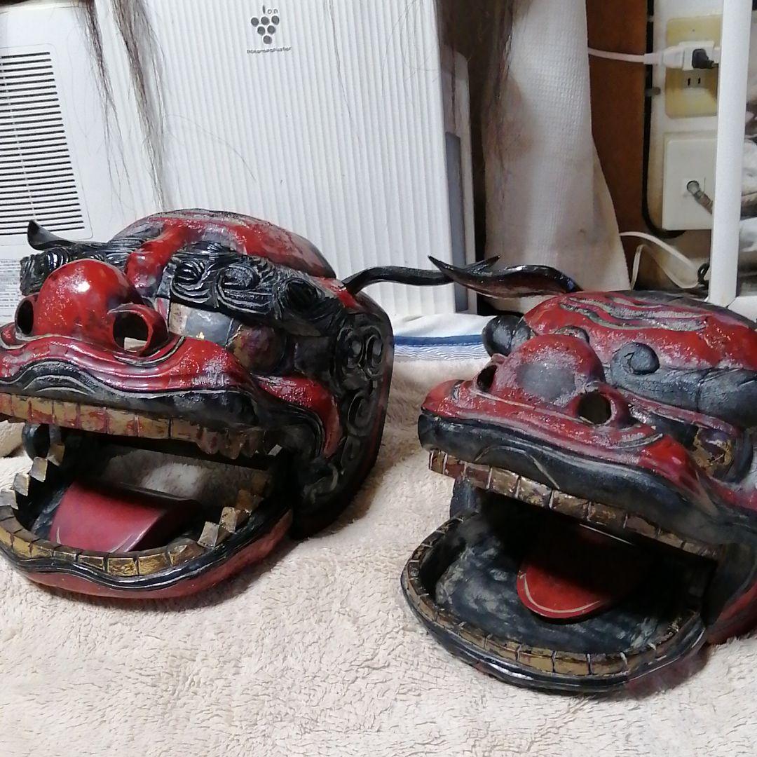 獅子頭　獅子舞