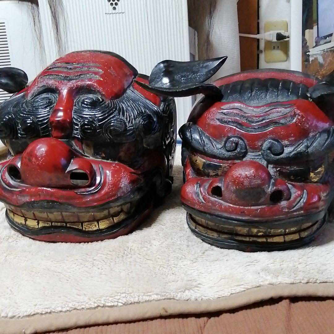 獅子頭　獅子舞