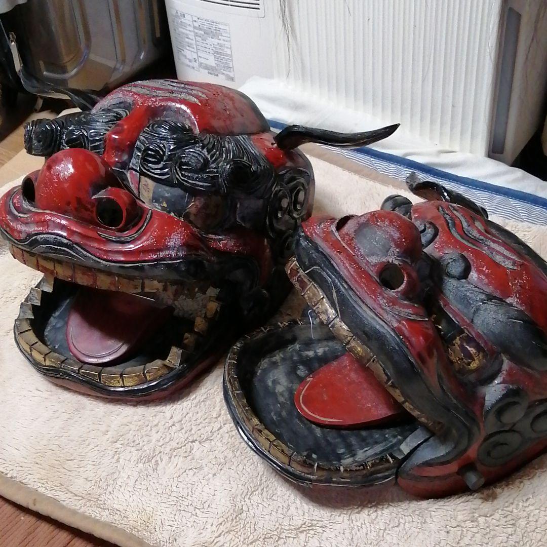 獅子頭　獅子舞