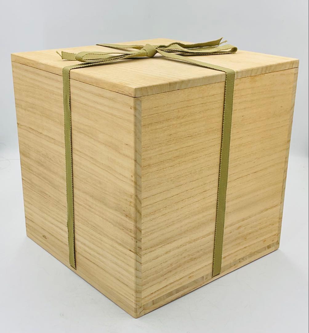 【83】◉人間国宝・酒井田柿右衛門先生　赤絵花瓶　桐箱◉