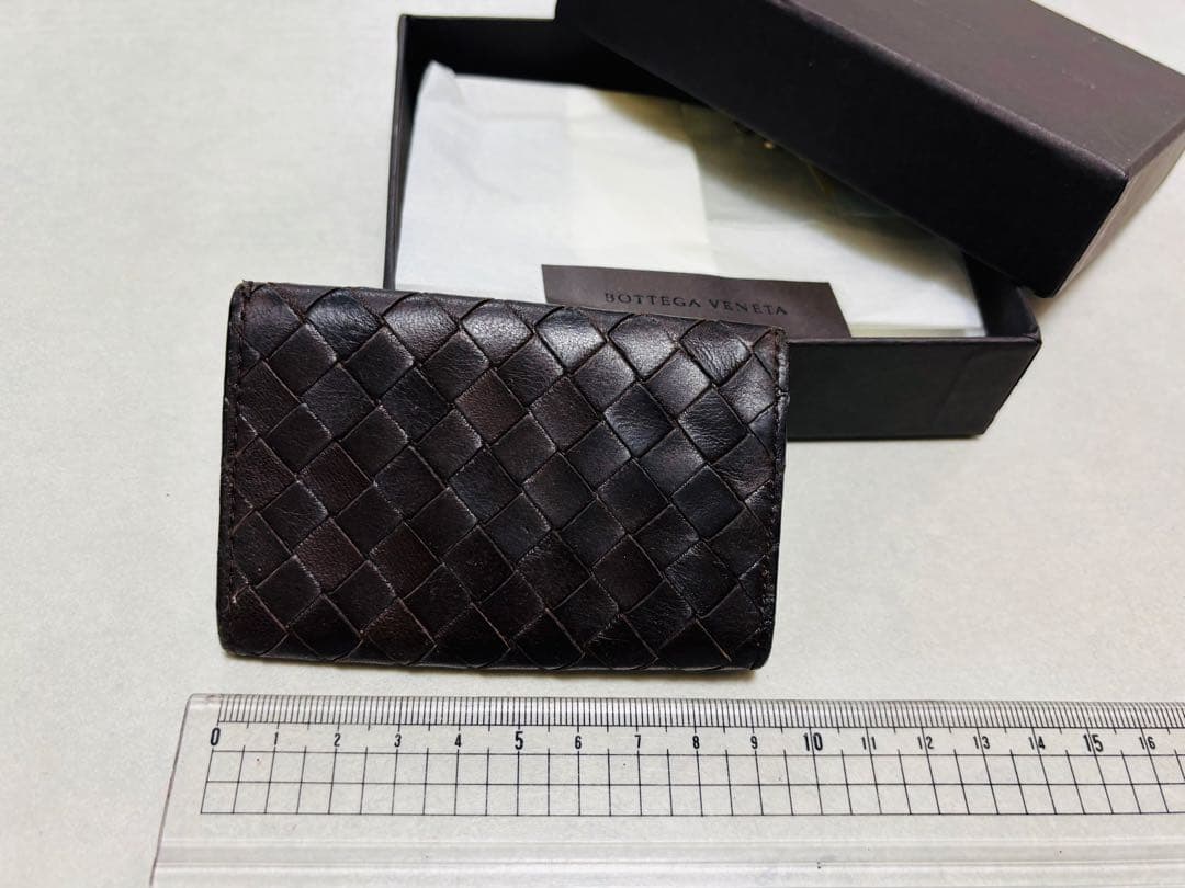 BOTTEGA VENETA ブラウンキーケース　美品