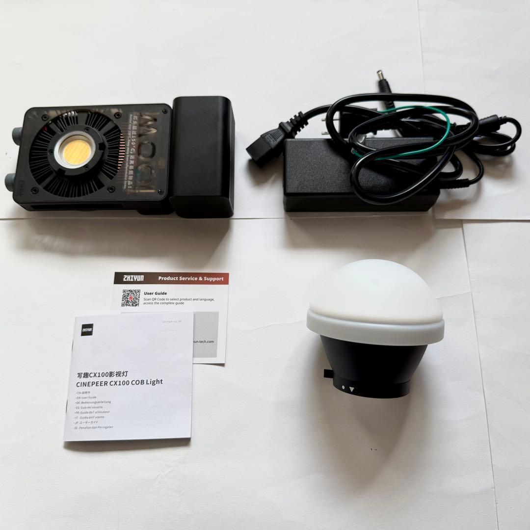 CINEPEER CX100 LED 高輝度 ビデオライト