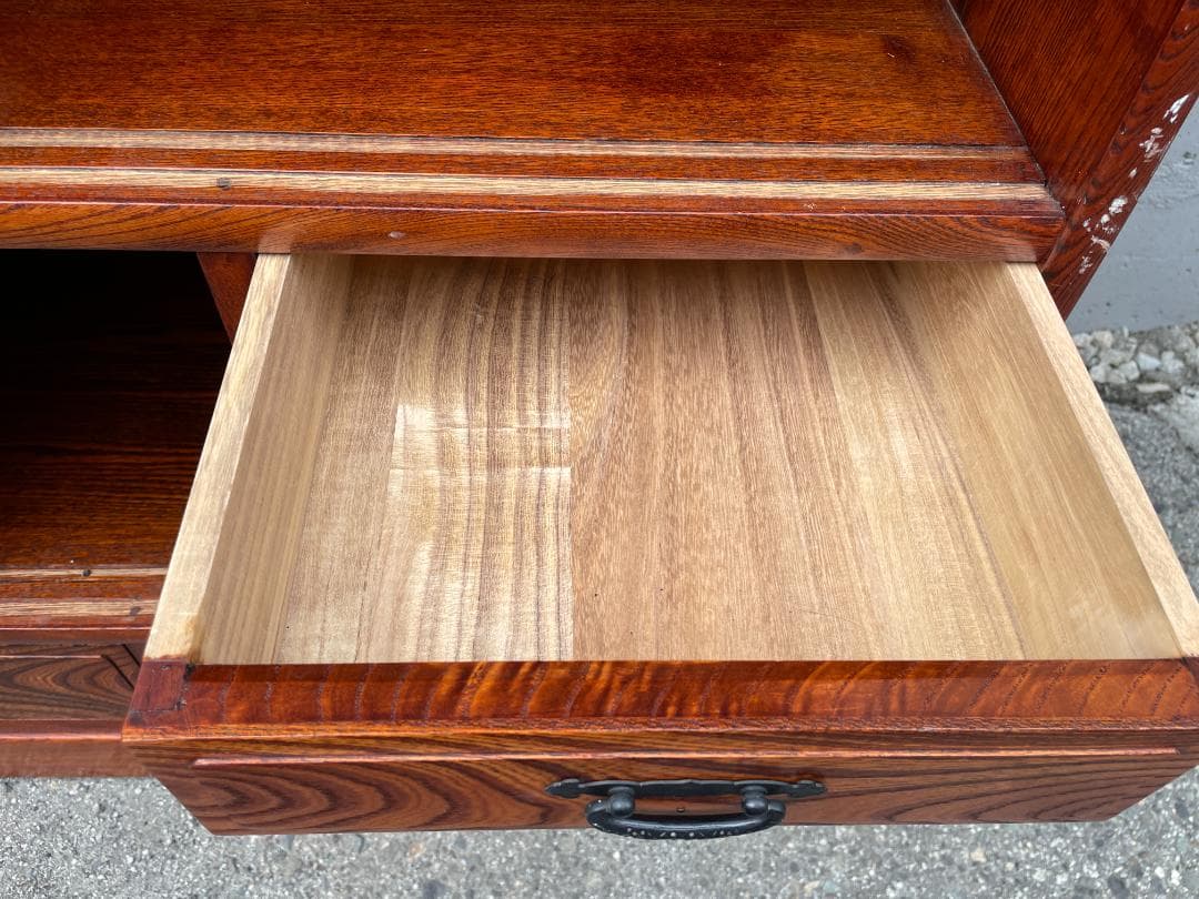 ★状態〇★ 昭和 レトロ 家具 茶箪笥 古家具 たんす タンス アンティーク