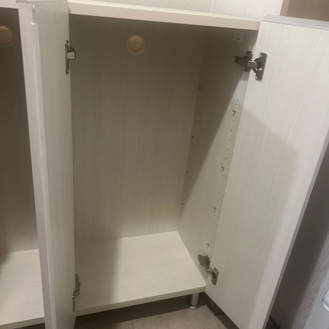 最終値下シューズボックス リアル 75ロータイプ 幅75cm2023年12月購入