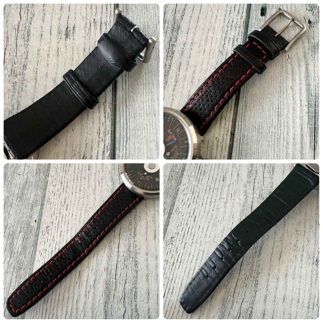 【電池交換済】Paul Smith ポールスミス 腕時計 サイクルクロノ 黒