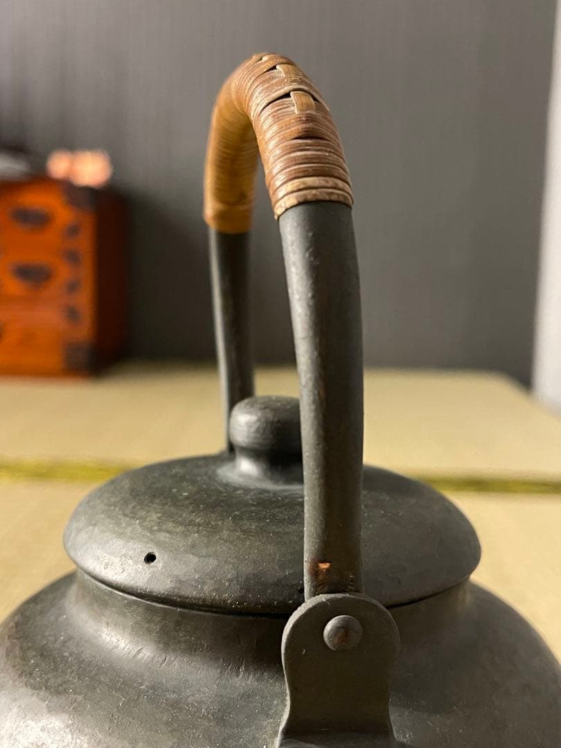 最終値下げ　煎茶道具 富貴堂 鎚起銅器 湯沸 銅瓶 重量300g