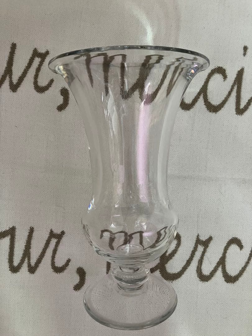 バカラ美術館　オールドバカラ　フラワーベース