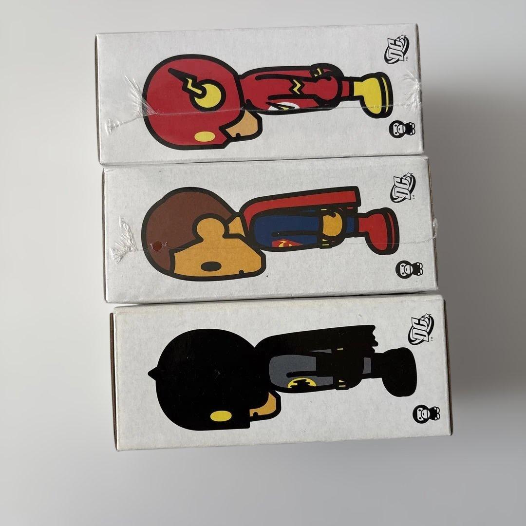 A BATHING APE DC アメコミフィギュア 3体セット