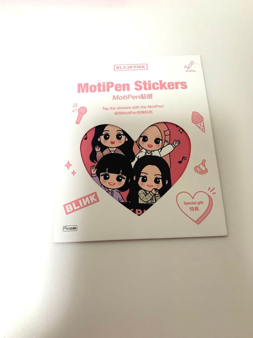 アイドル BLACKPINK IN YOUR KOREAN motipen