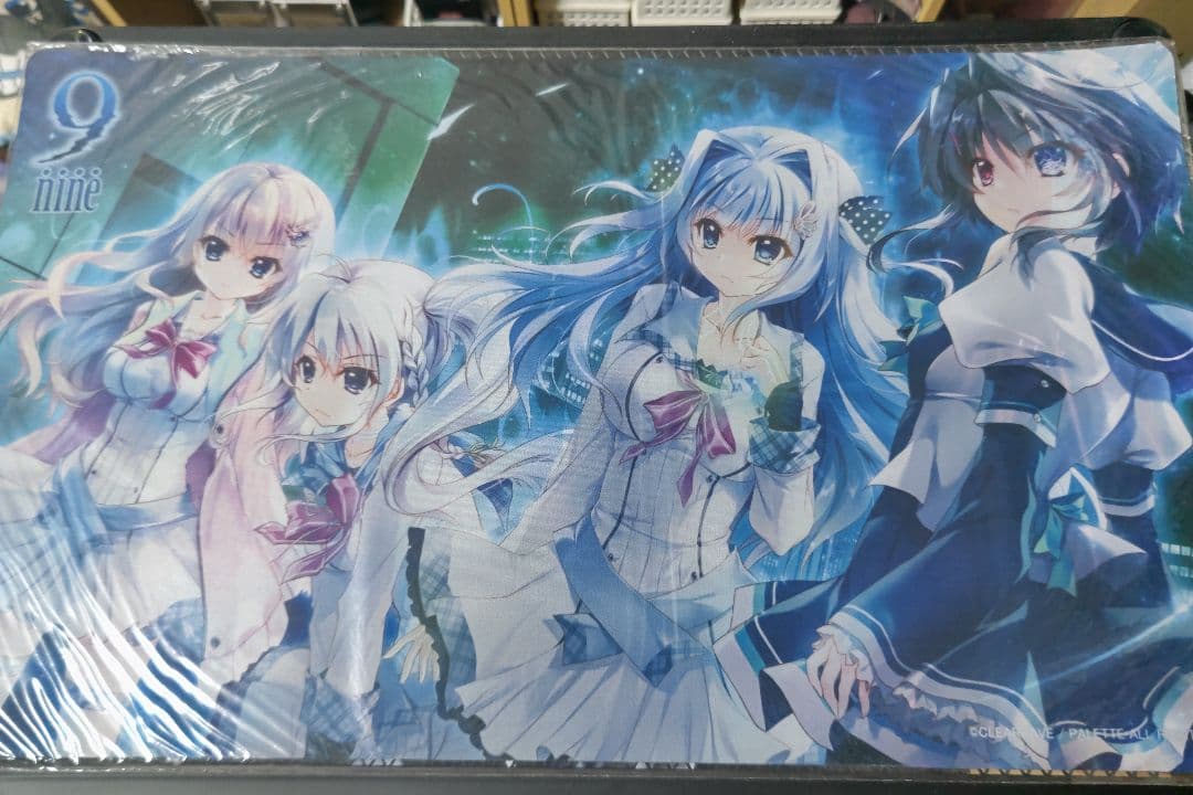 9-nine- ラバーマット　ラバーデスクマット