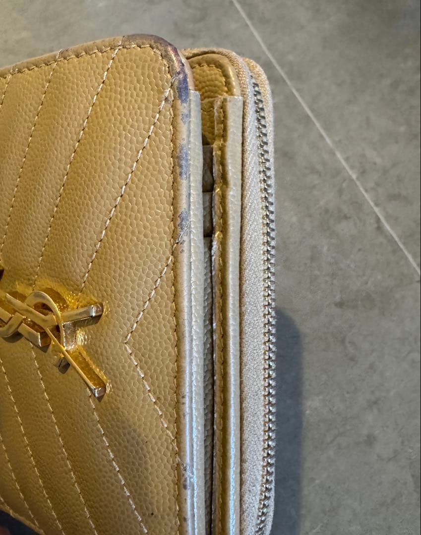 YSL 二つ折り財布