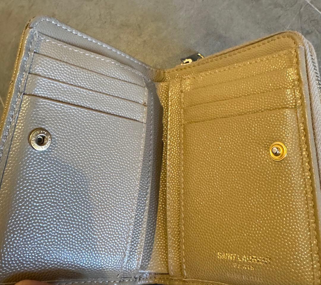 YSL 二つ折り財布