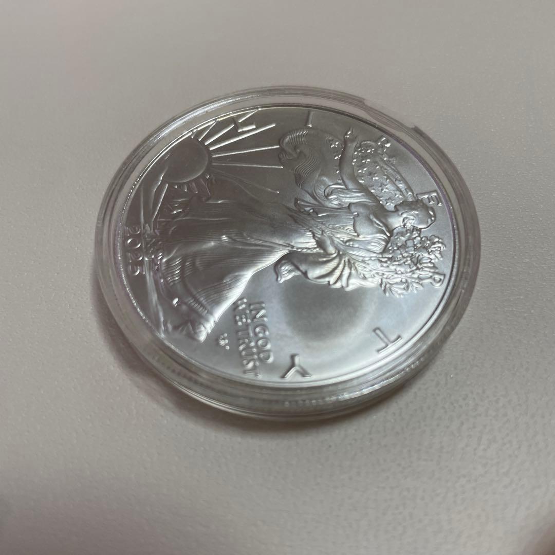 新品　2025年　アメリカ　ウォーキングリバティ　純銀　1オンス