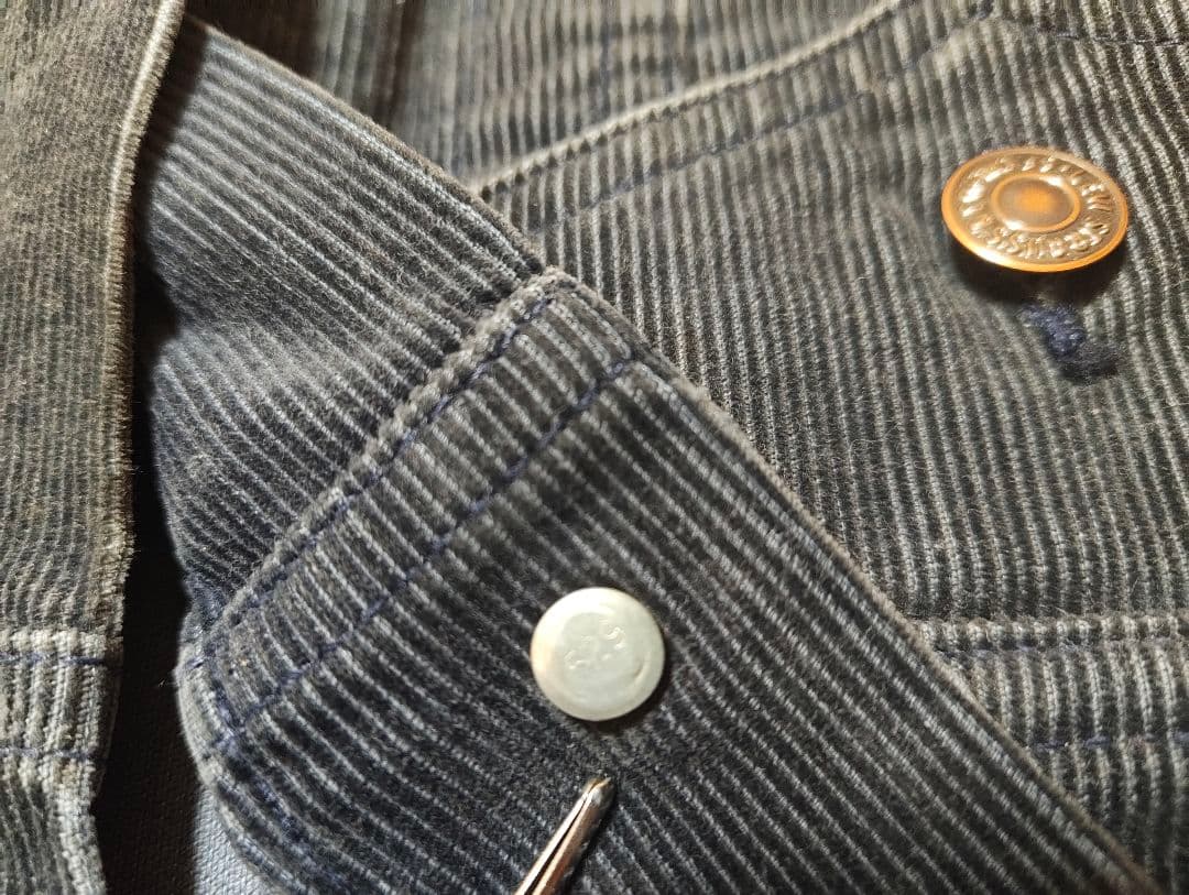 70s Levi’s 70505-1517 ブラック コーデュロイ USA製38