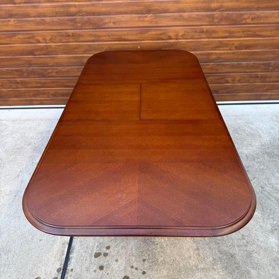 美品 マルニ ダイニングテーブル 地中海 エクステンション