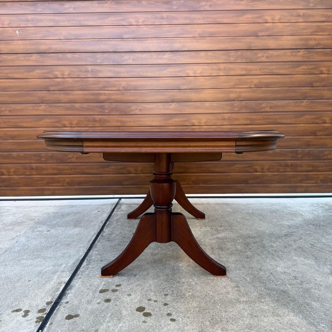 美品 マルニ ダイニングテーブル 地中海 エクステンション