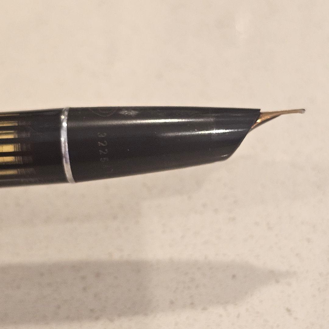 Aurora アウロラ ヴィンテージ万年筆　シルバー