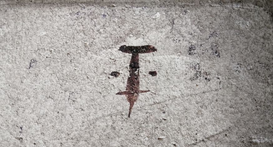 福田平八郎　雄牛飾皿