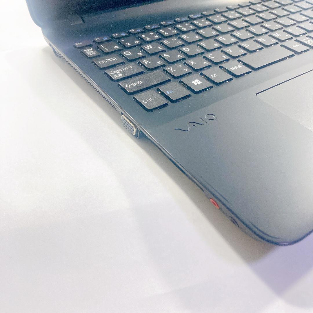 w94✨VAIO /Core i5 /8GB/ 爆速SSD✨すぐ使えるノートPC