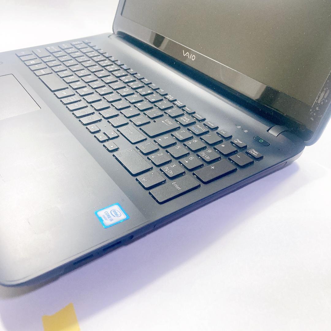 w94✨VAIO /Core i5 /8GB/ 爆速SSD✨すぐ使えるノートPC