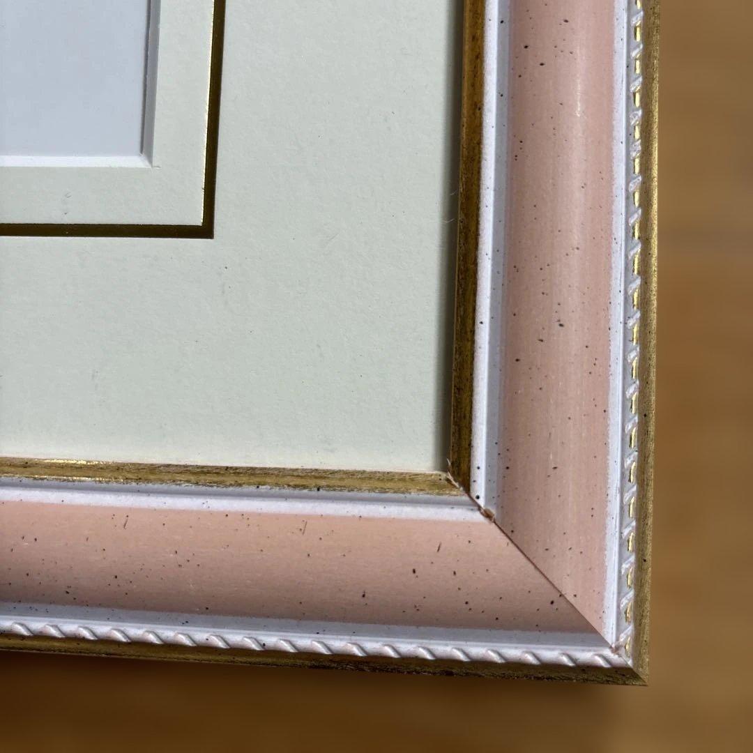 ✴︎額縁・ブルー1枚・コーラルピンク2枚・新品・未使用✴︎