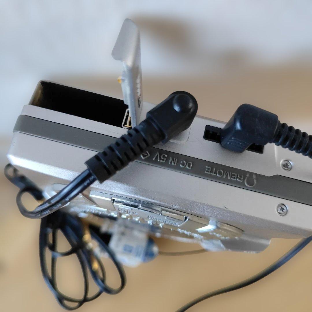 SHARP MD-MS722-S ポータブルMDプレーヤー