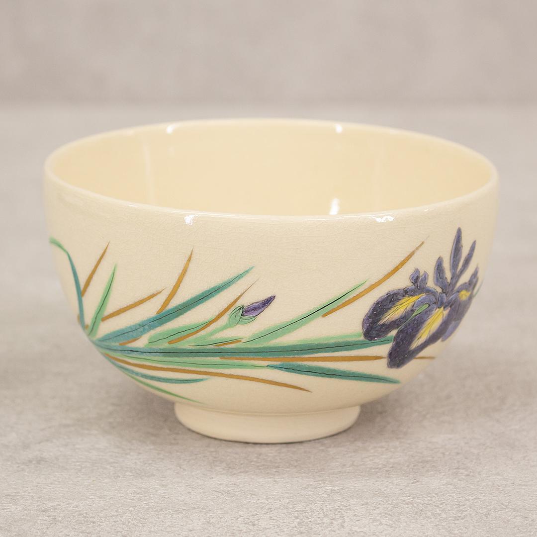 鳳山 造 京焼 仁清写 十二ケ月季節茶碗 9点まとめて 抹茶碗