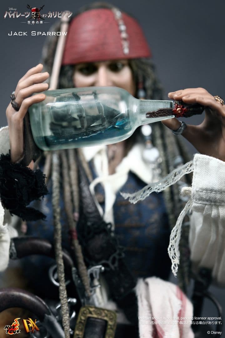 限定生産新品HOTTOYSジャックスパロウDX06生命の泉スペシャルエディション