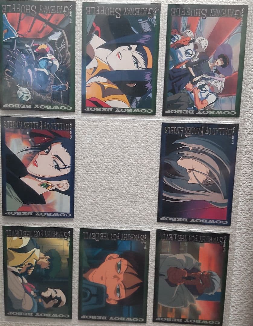 COWBOYBEBOPトレーディングホビーカードノーマルカード79枚