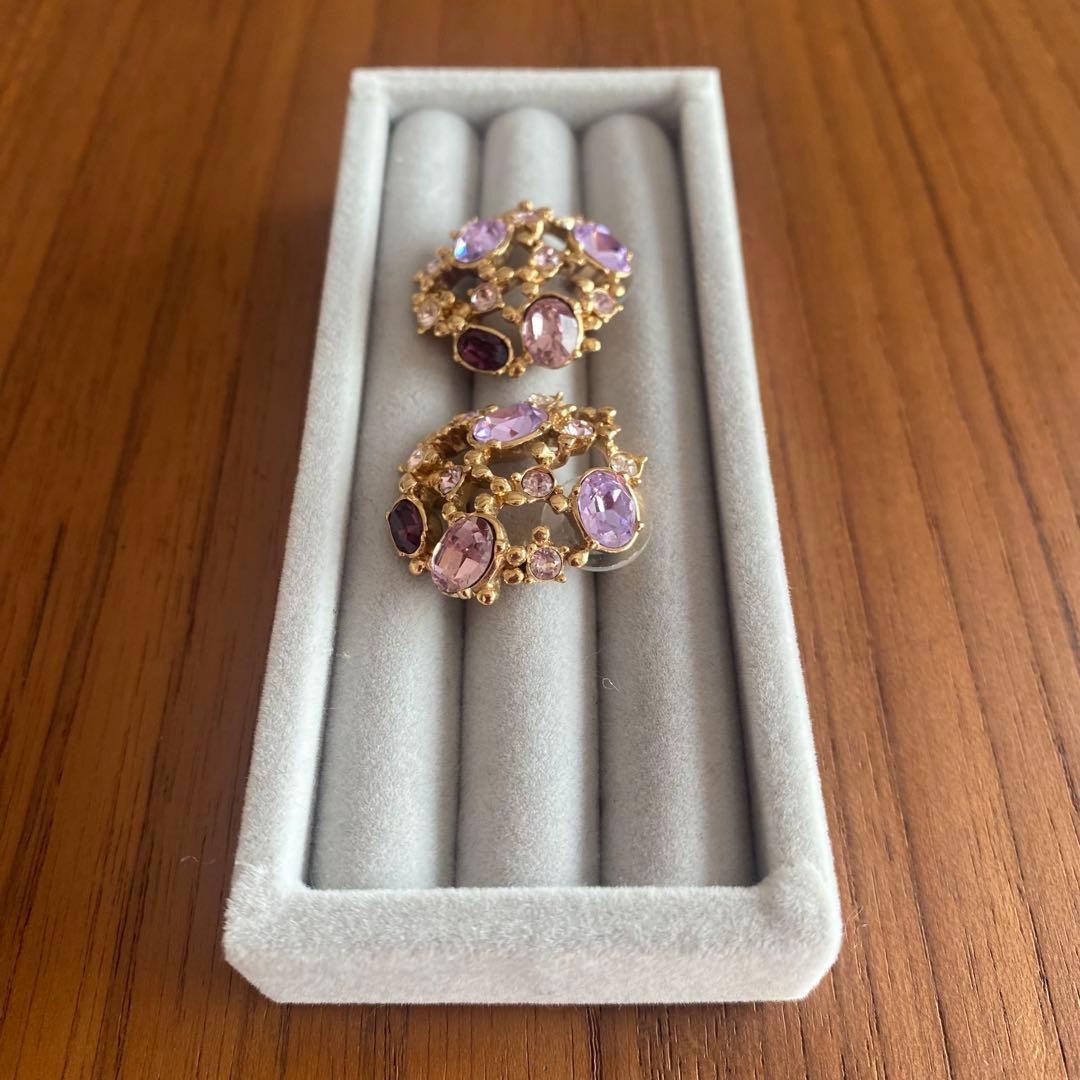 Grosse グロッセ Crystal Harmony ピアス ゴールド