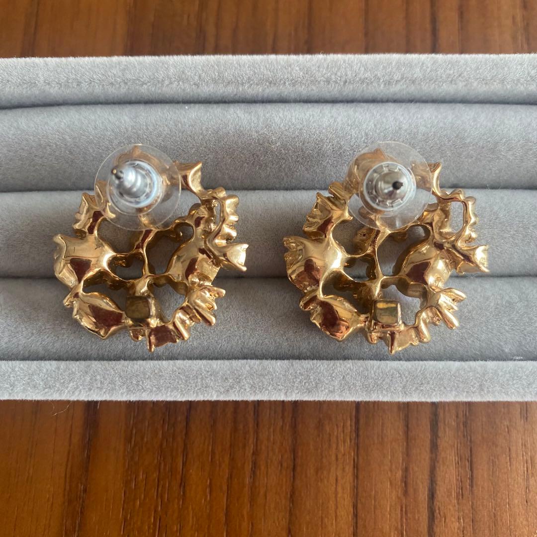 Grosse グロッセ Crystal Harmony ピアス ゴールド