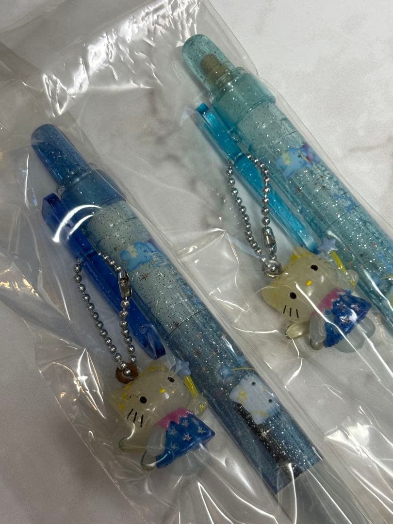 2000年 フェアリーキティ 星 ボールペン&シャープペン セット