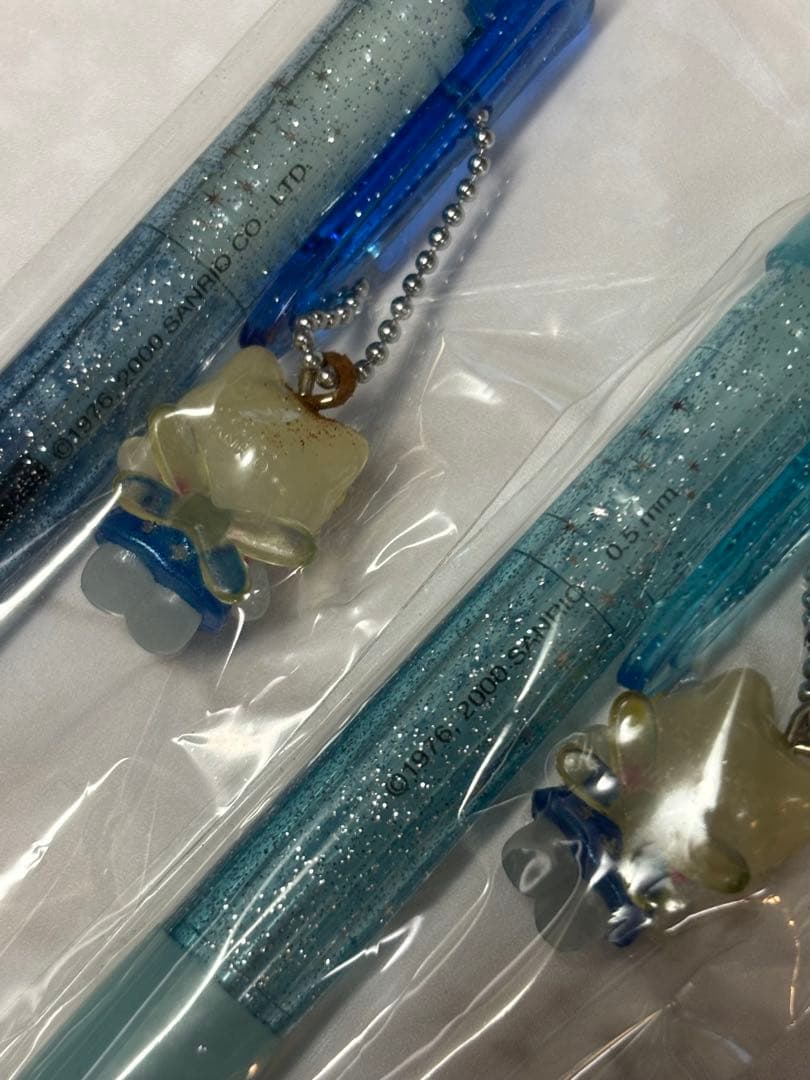 2000年 フェアリーキティ 星 ボールペン&シャープペン セット