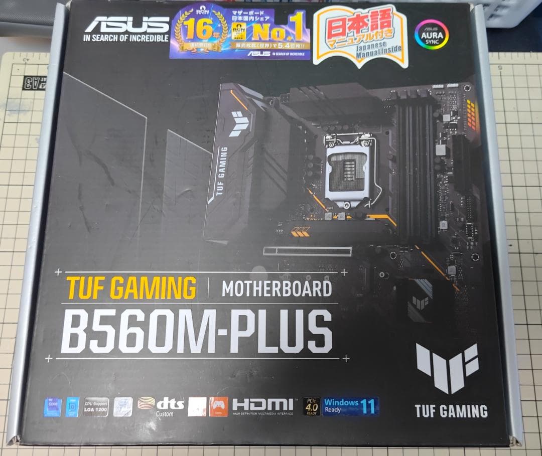 マザーボード ASUS TUF GAMING B560M-PLUS