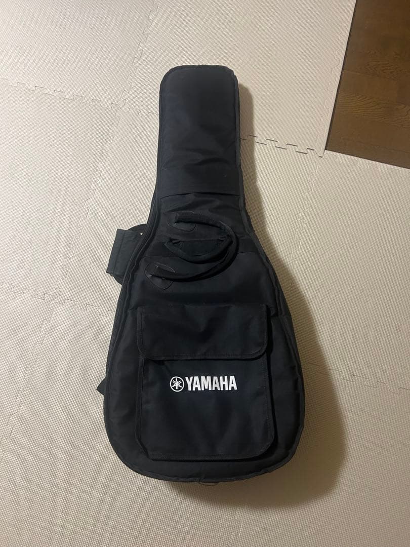 【美品YAMAHAAC1M ケース・カポ・チューナー付きエレアコギター 新弦付き
